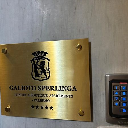 Galioto Sperlinga Luxury Boutique Apartments Palermo Exterior photo